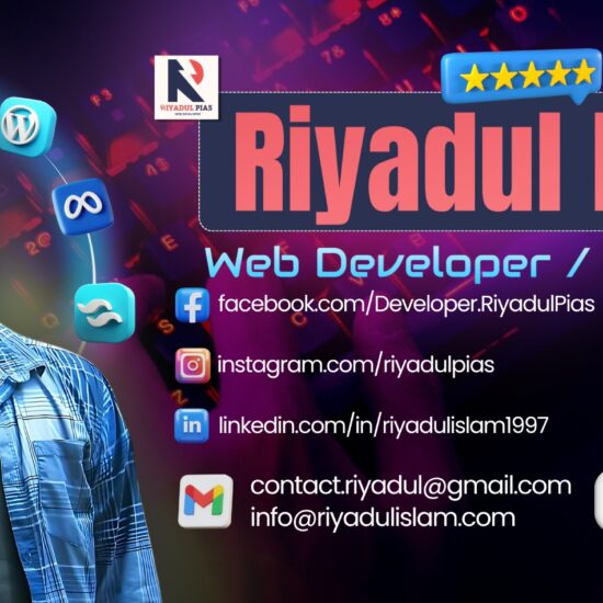 Best Freelancer and Website Designer from Bangladesh in 2025 – Riyadul Pias
